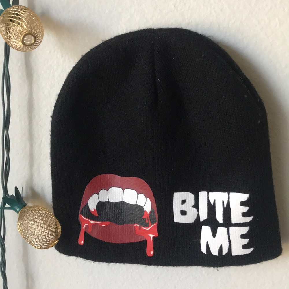 Black beanie